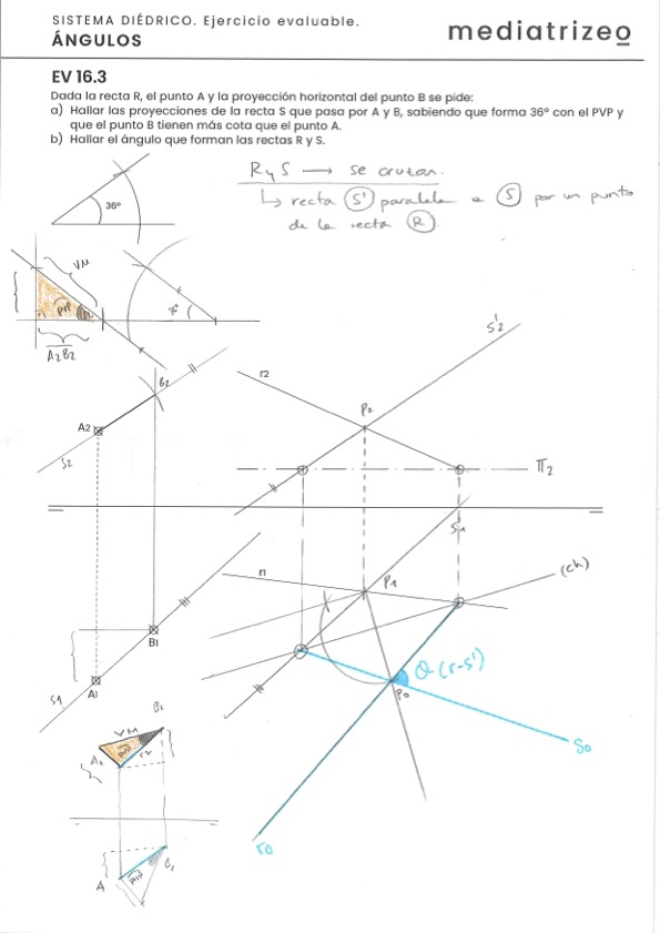 Libro sistema diédrico + 2 vídeolibros de ejercicios - Imagen 8